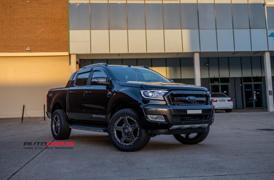FORD RANGER GD04 GRAPHITE WITH MILLED ACCENTS